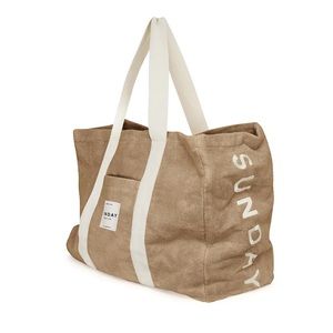 Sunday supply beach bag